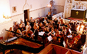 VII Suure-Jaani Muusikafestival. Tallinna Muusikakeskkooli Sümfooniaorkester kirikus